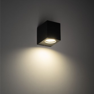 TK Lighting 10969 - Vonkajšie nástenné svietidlo AXIS GRAY 1xGU10, IP44, sivá