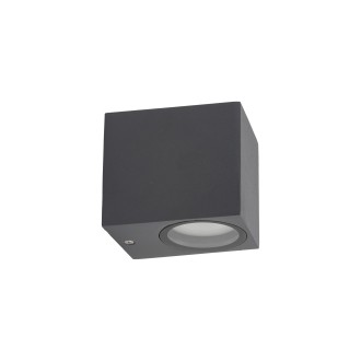 TK Lighting 10969 - Vonkajšie nástenné svietidlo AXIS GRAY 1xGU10, IP44, sivá