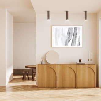 TK Lighting 11029 - Stropné svietidlo TUNE BROWN L 1xGU10, Ø55, hnedá