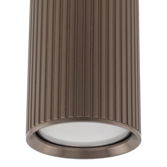 TK Lighting 11029 - Stropné svietidlo TUNE BROWN L 1xGU10, Ø55, hnedá