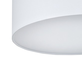 TK Lighting 4243 - Stropné svietidlo Rondo 4xE27, Ø400, biela/čierna