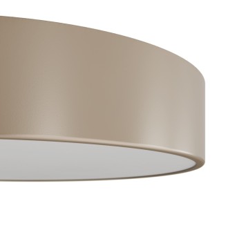 Temar CLEO 400 BEIGE IP54 - Stropné svietidlo CLEO BEIGE 3xE27, IP54, Ø400, béžová/biela