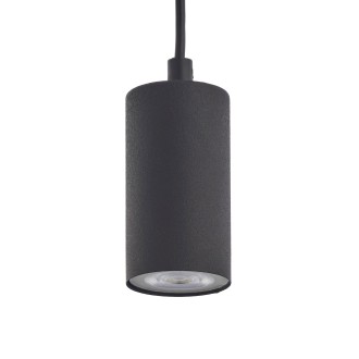 TK Lighting 4425 - Luster Logan 1xGU10, čierna