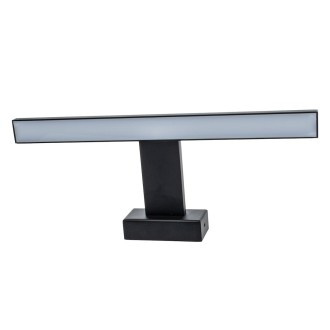 Nástenné kúpeľňové LED svietidlo SHINE BLACK 7W, 4000K, 490lm, 30cm, IP44, čierna