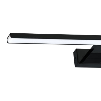 Nástenné kúpeľňové LED svietidlo SHINE BLACK 13,8 W, 4000K, 966lm, 60cm, IP44, čierna