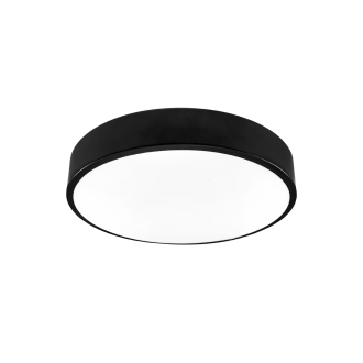 Idea led ID-4701 - Stropné LED svietidlo HOUSTON 24W, 4000K, 2160lm, Ø300, čierna/biela