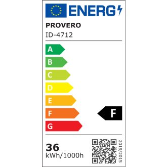 Idea led ID-4712 - Stropné LED svietidlo HOUSTON 36W, 4000K, 3240lm, Ø400, biela