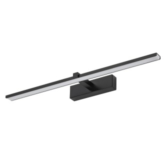 Idea led ID-9030 - Nástenné kúpeľňové LED svietidlo VENUS 12W, 4200K, 840lm, IP44, 60cm, čierna