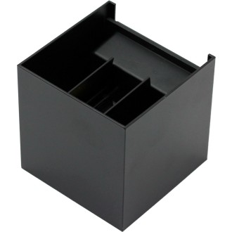 Idea led ID-8008 - Vonkajšie nástenné LED svietidlo LEO 2x3W, 4000K, 490lm, IP54, čierna