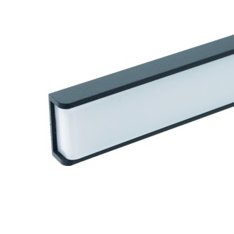 Idea led ID-9038 - Nástenné kúpeľňové LED svietidlo VENUS 24W, 4200K, 1640lm, IP44, 120cm, čierna/zlatá