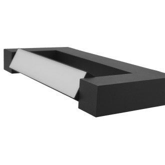 Idea led ID-9060 - Kúpeľňové LED svietidlo LOVIS 12W, 4200K, 840lm, IP44, 60cm, čierna