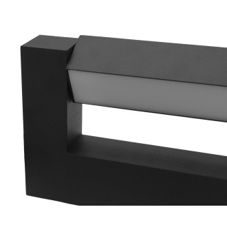 Idea led ID-9060 - Kúpeľňové LED svietidlo LOVIS 12W, 4200K, 840lm, IP44, 60cm, čierna