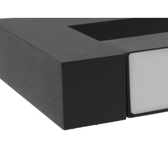 Idea led ID-9060 - Kúpeľňové LED svietidlo LOVIS 12W, 4200K, 840lm, IP44, 60cm, čierna
