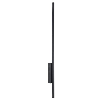Idea led ID-9071 - Vonkajšie nástenné LED svietidlo LUNA CCT 12W, 3000/4000/6000K, 780lm, IP54, 90cm, čierna
