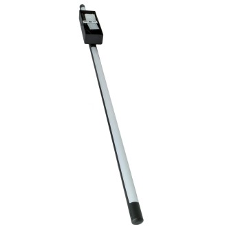 Idea led ID-9071 - Vonkajšie nástenné LED svietidlo LUNA CCT 12W, 3000/4000/6000K, 780lm, IP54, 90cm, čierna