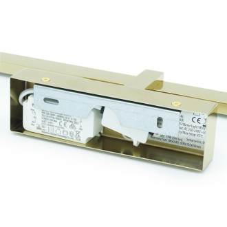 Idea led ID-9045 - Nástenné kúpeľňové LED svietidlo VENUS 8W, 4200K, 580lm, IP44, 40cm, zlatá