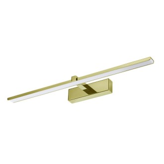 Idea led ID-9046 - Nástenné kúpeľňové LED svietidlo VENUS 12W, 4200K, 840lm, IP44, 60cm, zlatá