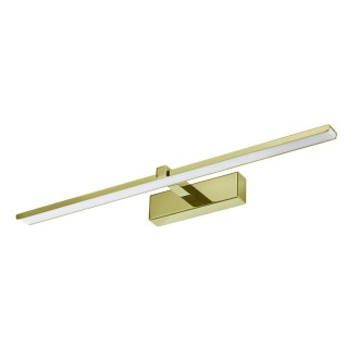 Idea led ID-9046 - Nástenné kúpeľňové LED svietidlo VENUS 12W, 4200K, 840lm, IP44, 60cm, zlatá