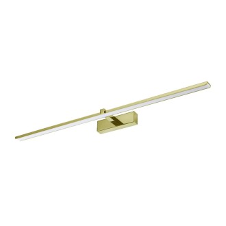 Idea led ID-9047 - Nástenné kúpeľňové LED svietidlo VENUS 18W, 4200K, 1100lm, IP44, 90cm, zlatá