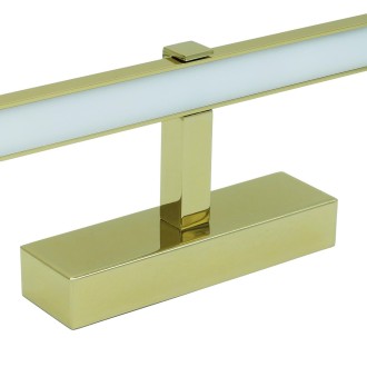 Idea led ID-9048 - Nástenné kúpeľňové LED svietidlo VENUS 24W, 4200K, 1640lm, IP44, 120cm, zlatá