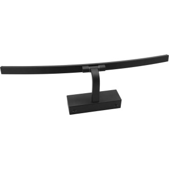 Idea led ID-9057 - Kúpeľňové LED svietidlo TERRA 12W, 4200K, 840lm, IP44, 50cm, čierna