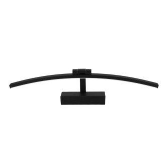 Idea led ID-9057 - Kúpeľňové LED svietidlo TERRA 12W, 4200K, 840lm, IP44, 50cm, čierna