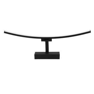 Idea led ID-9057 - Kúpeľňové LED svietidlo TERRA 12W, 4200K, 840lm, IP44, 50cm, čierna