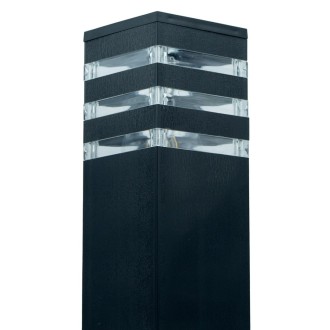 Idea led ID-8019 - Vonkajšie stojanové svietidlo SAGITTA 1xE27, IP54, 60cm, čierna