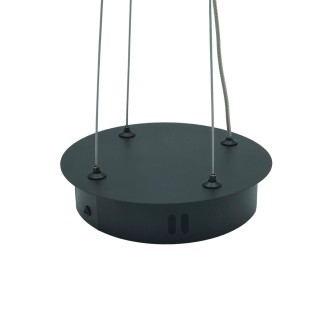 Idea ľad ID-4723 - LED luster Jasper 51W, 4000K, 4400lm, Ø470, čierna