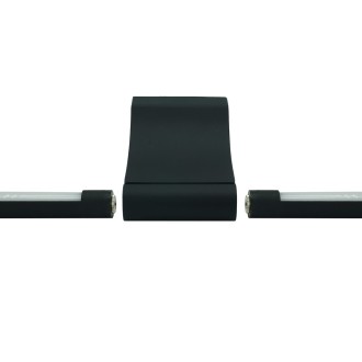 Idea led ID-9054 - Kúpeľňové LED svietidlo AVIORA 12W, 4000K, 1160lm, 60cm, IP44, čierna