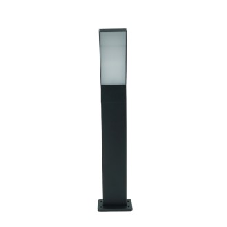 Idea led ID-8030 - Vonkajšie stojanové LED svietidlo ANTILA 10W, 4000K, 1000lm, IP54, čierna/mliečna