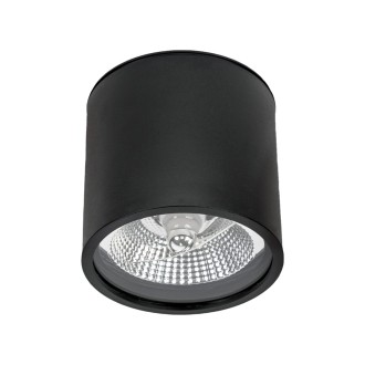 Idea led ID-5032 - Stropné kúpeľňové svietidlo SPOT CARLO 1xGU10-AR111, IP65, Ø120, čierna