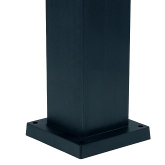 Idea led ID-8019-CZ - Vonkajšie stojanové svietidlo SAGITTA 1xE27, IP54, 60cm, čierna + senzor