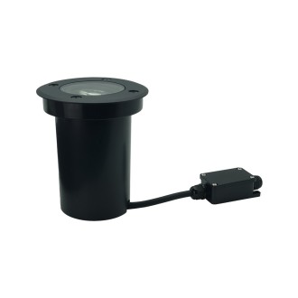 Idea led ID-8040 - Vonkajšie zapustené svietidlo do zeme ERIDA 1xGU10, IP67, IK09, Ø110, čierna