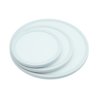 Idea led ID-4601-00 - Stropné LED svietidlo DENVER 24W, 3000/4000/6000K, 2570lm, IP20, Ø290, biela
