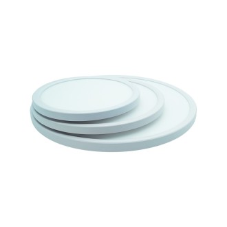 Idea led ID-4601-00 - Stropné LED svietidlo DENVER 24W, 3000/4000/6000K, 2570lm, IP20, Ø290, biela