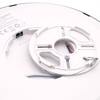 Idea led ID-4601-01 - Stropné LED svietidlo DENVER 24W, 3000/4000/6000K, 2570lm, IP20, Ø290, čierna