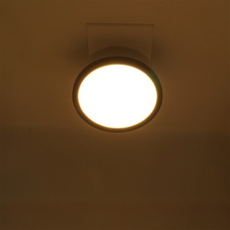 Idea led ID-4601-01 - Stropné LED svietidlo DENVER 24W, 3000/4000/6000K, 2570lm, IP20, Ø290, čierna