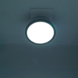 Idea led ID-4601-01 - Stropné LED svietidlo DENVER 24W, 3000/4000/6000K, 2570lm, IP20, Ø290, čierna