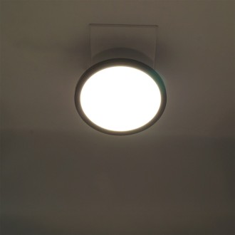 Idea led ID-4601-01 - Stropné LED svietidlo DENVER 24W, 3000/4000/6000K, 2570lm, IP20, Ø290, čierna
