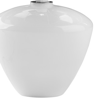 TK Lighting 5248 - Stolová lampička Fiord 1xE27, Ø400, biela