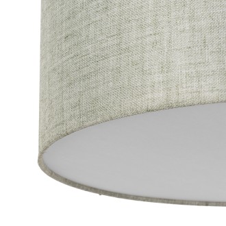 TK Lighting 4660 - Stropné textilné svietidlo Earth 4xE27, Ø600, zelená