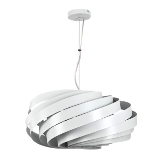 TK Lighting 6127 - Dizajnový luster MONTOYA WHITE 4xE27, Ø560, biela