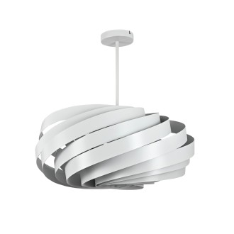 TK Lighting 6136 - Dizajnový luster MONTOYA WHITE 4xE27, Ø560, biela