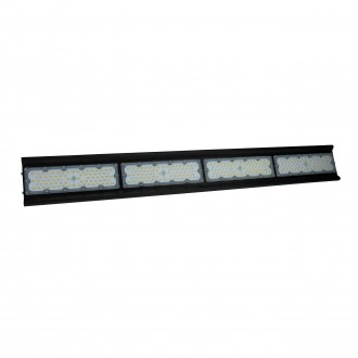 SPECTRUM SLI048004NW_PW - Priemyselné svietidlo HALLS LINE 200W 4000K 30 000lm 230V 90° IP66 IK10 0-10V 990x126x95mm čierne