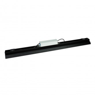 SPECTRUM SLI048004NW_PW - Priemyselné svietidlo HALLS LINE 200W 4000K 30 000lm 230V 90° IP66 IK10 0-10V 990x126x95mm čierne