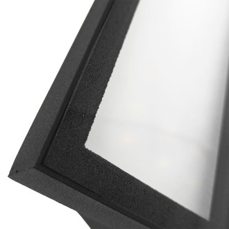 Idea led ID-8026 – Nástenné vonkajšie LED svietidlo Velorion 40W, 4000K, 5040 lm, IP65, čierna + PIR senzor