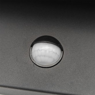 Idea led ID-8026 – Nástenné vonkajšie LED svietidlo Velorion 40W, 4000K, 5040 lm, IP65, čierna + PIR senzor