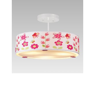 PREZENT 28031 - Stropné detské svietidlo Borusia II 3xE14, Ø400, multicolor
