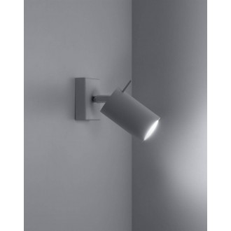 Sollux SL.0087 - Nástenné bodové svietidlo RING 1 biele 1xGU10
